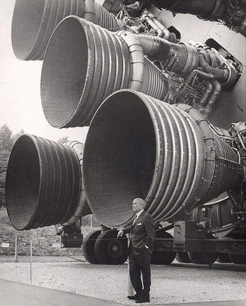 Werner von Braun and rockets